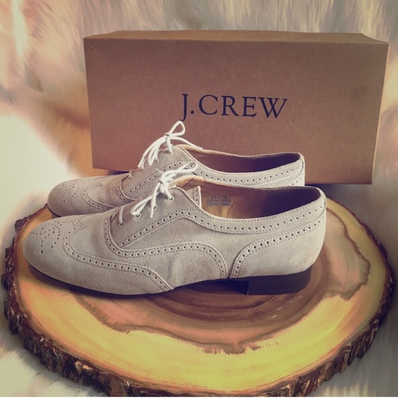 J. Crew Shoes - J. Crew Camden suede brogues